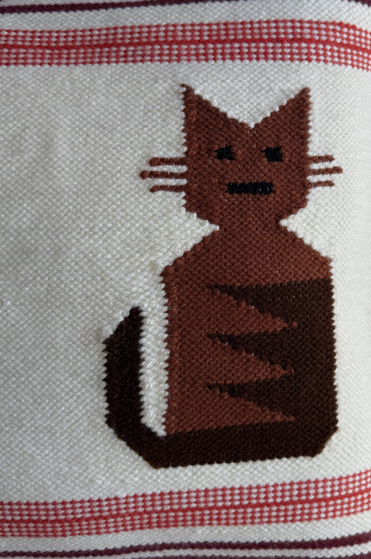 Capa de almofada Gatito